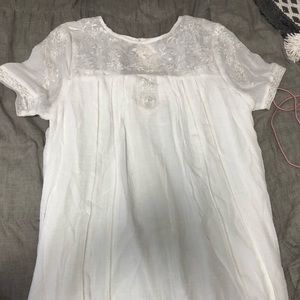 white dress from North Main Clothing